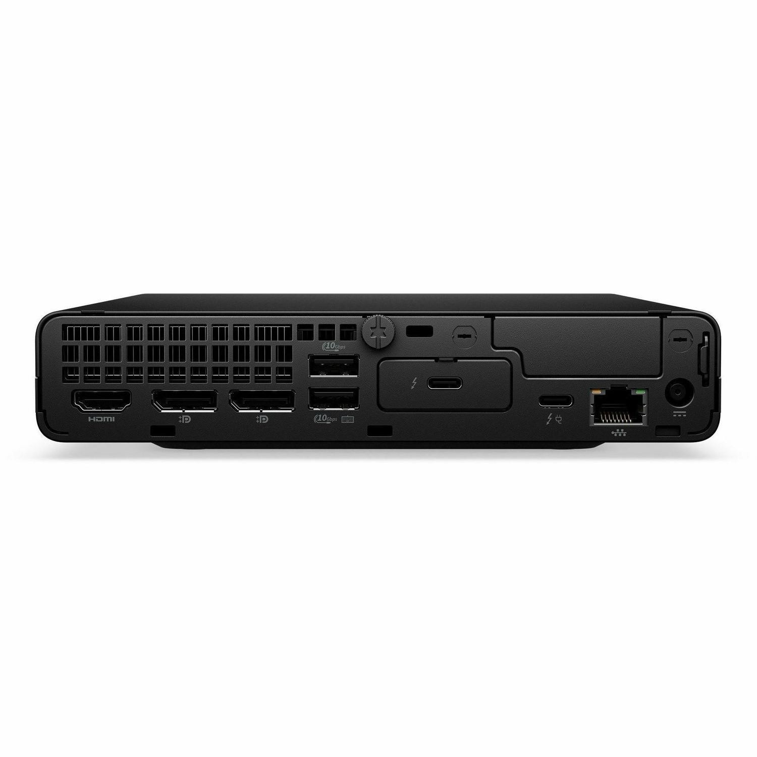 HP EliteDesk 8 G2i Desktop Computer - Intel Core Ultra 5 Series 3 335 - vPro Technology - 16 GB - 512 GB PCI Express NVMe 5.0 SSD - Mini PC - Jack Black