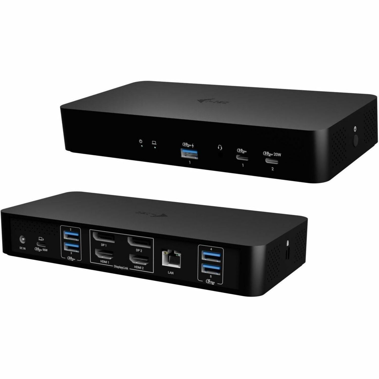 I-Tec Universal Intelligent Dual Display Docking Station + Power Delivery 100W - Caintgdual4kdocpd