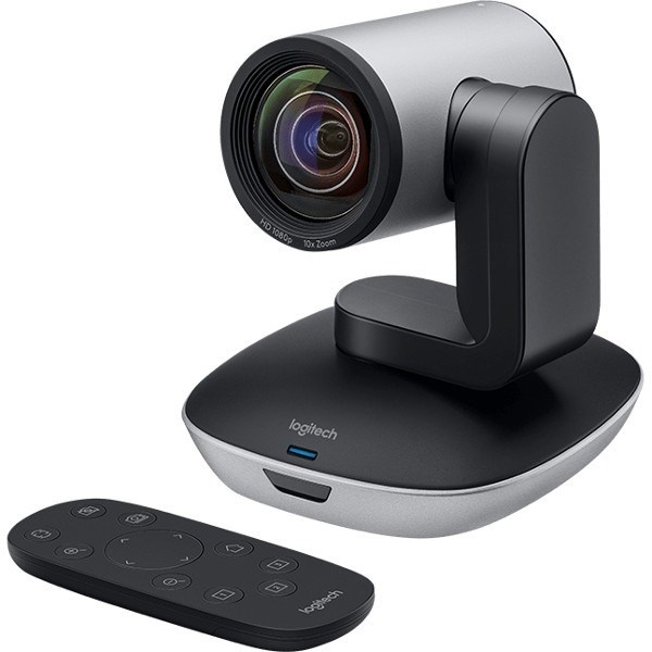 Logitech Video Conferencing Camera - 30 fps - Black, Silver - USB