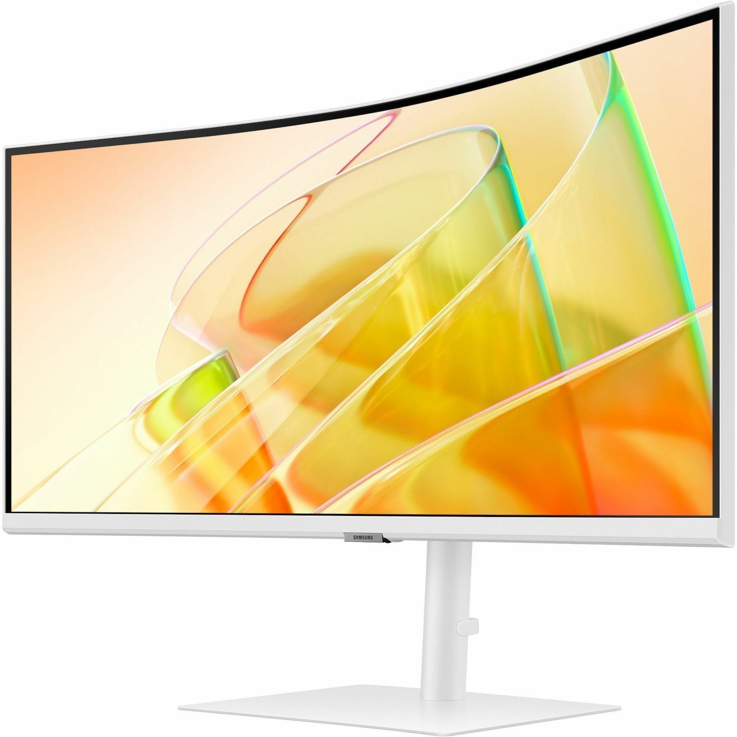 Samsung ViewFinity S6 S34C650TAU 34" Class UW-QHD Curved Screen LCD Monitor - 21:9 - Warm White