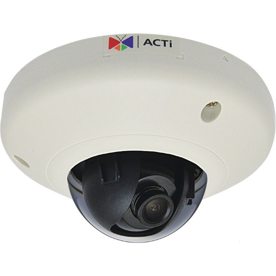 ACTi E913 3 Megapixel HD Network Camera - Color - Dome