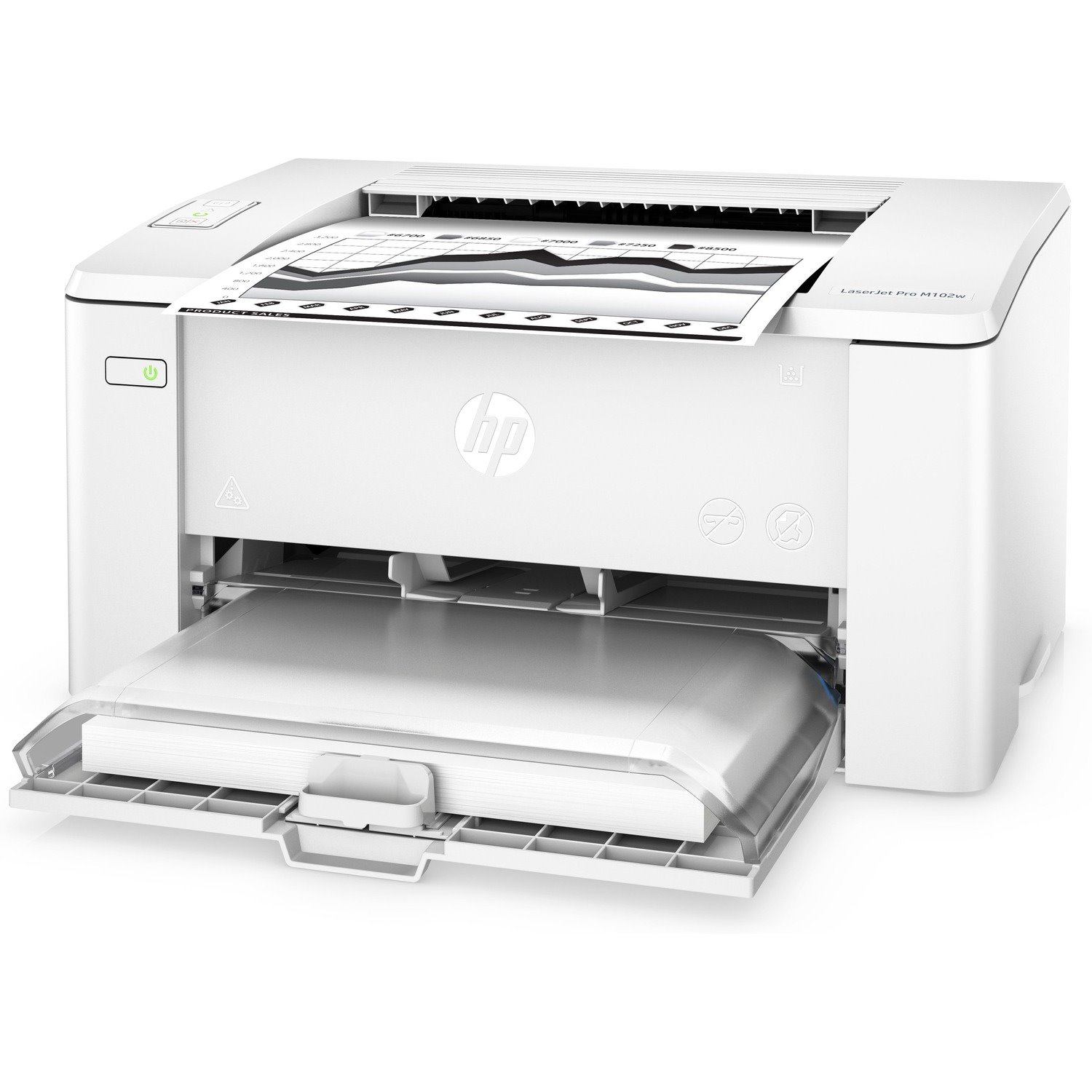 HP LaserJet Pro M102 M102w Desktop Laser Printer - Monochrome