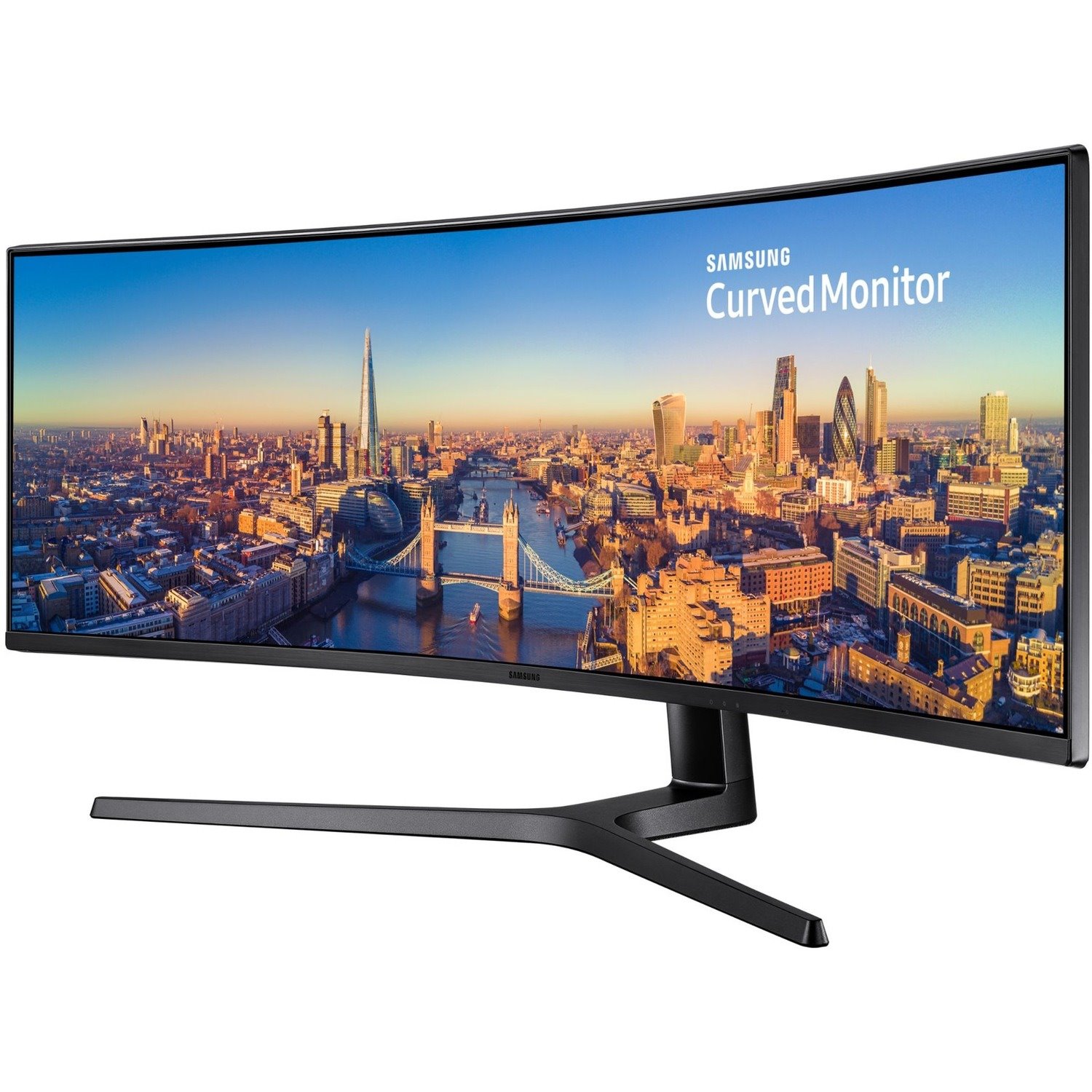 Samsung C49J890DKE Curved Screen LCD Monitor - 32:9 - Charcoal Black Hairline