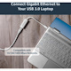 StarTech.com USB 3.0 to Gigabit Network Adapter - Silver - Sleek Aluminum Design Ideal for MacBook, Chromebook or Tablet