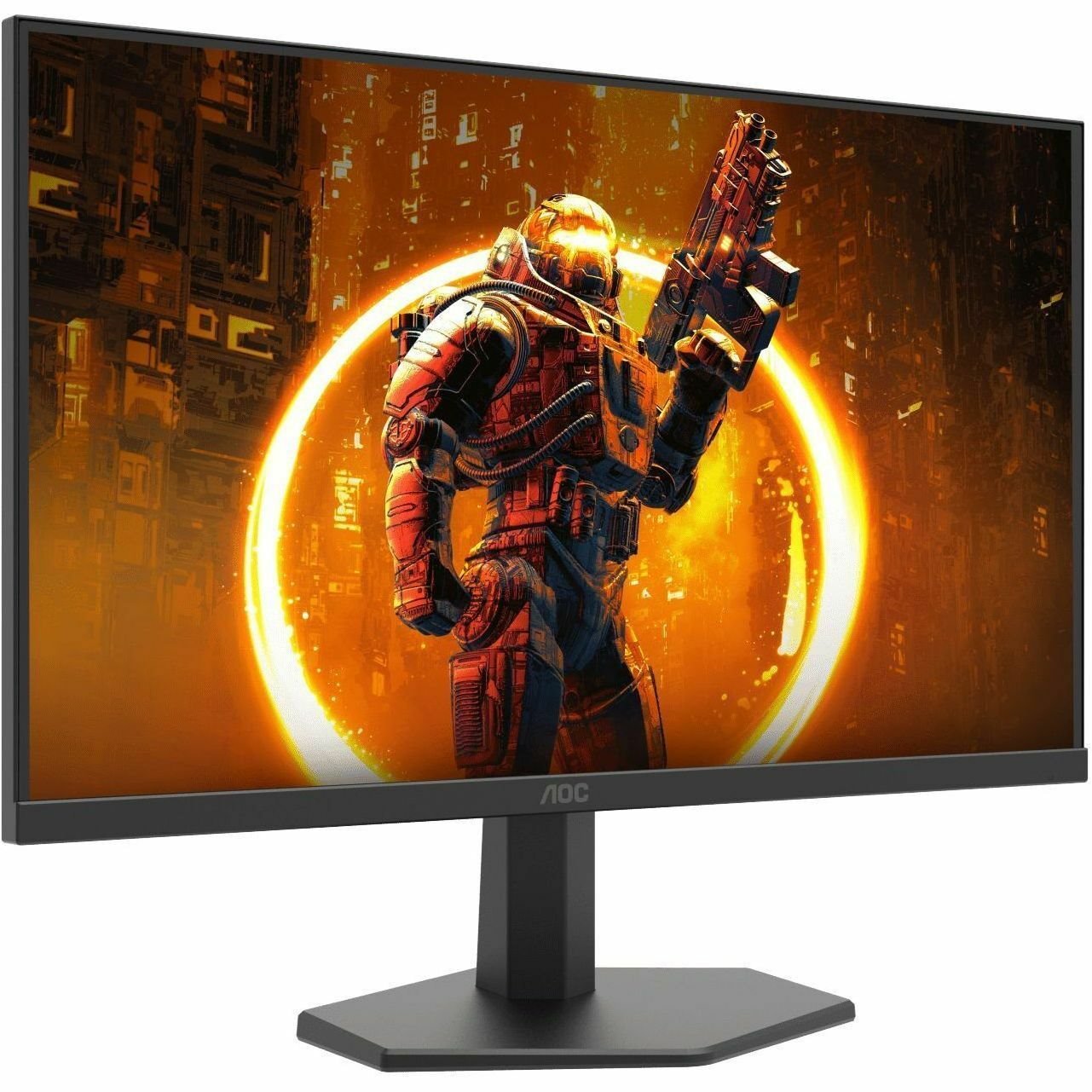 AOC Q27G11E 27" Class WQHD Gaming LCD Monitor - 16:9 - Black, Red