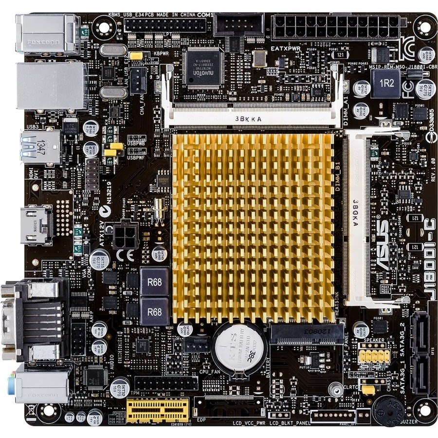 Asus J1800I-C Desktop moederbord - Mini ITX
