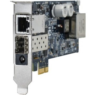 Allied Telesis 2914 Gigabit-Ethernet-Karte f&uuml;r VoIP Telefon, Computer, Access Point, Kamera - 10/100/1000Base-T, 1000Base-X - SFP (Mini-GBIC) - Plug-in-Karte - TAA-konform