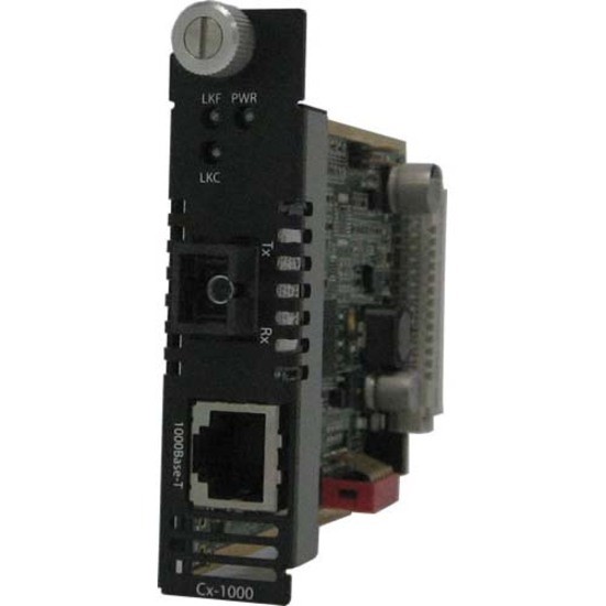 Perle C-1000-S1SC10U Transceiver/Media Converter