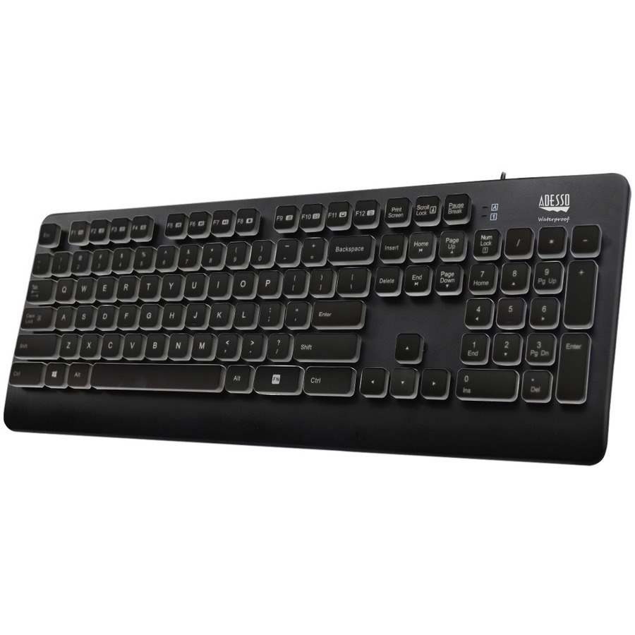 Adesso Antimicrobial Waterproof Keyboard