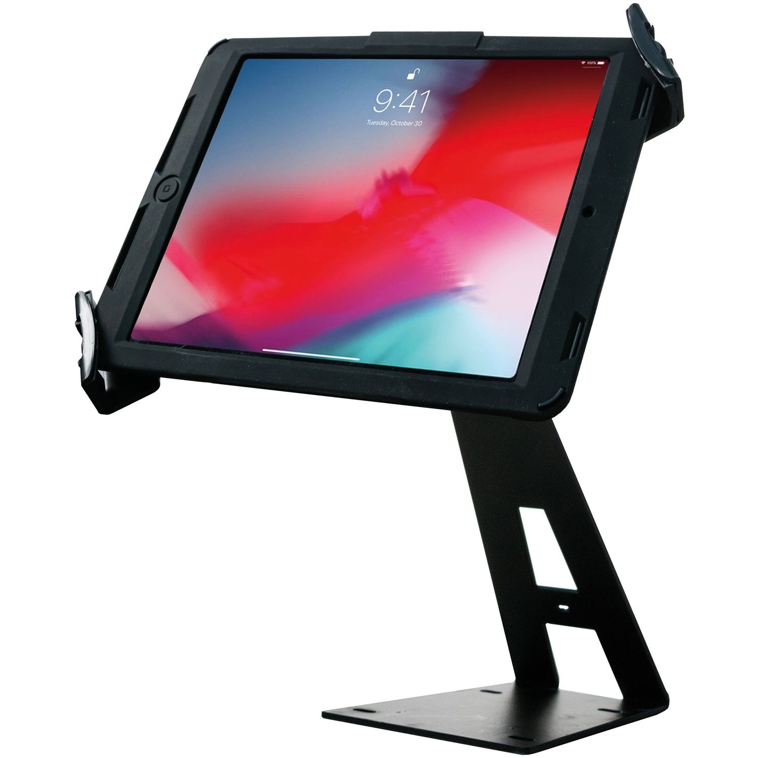 CTA Digital Angle-Adjustable Locking Desktop Stand for 7-14 Inch Tablets