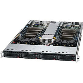 Supermicro SuperServer 6017TR-TF Server Barebone System - 1U Rack-mountable - Socket R LGA-2011 - 2 x Processor Support