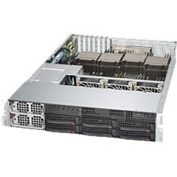 Supermicro SuperServer 8028B-C0R3FT Server Barebone System - 2U Rack-mountable - Socket R1 LGA-2011 - 4 x Processor Support