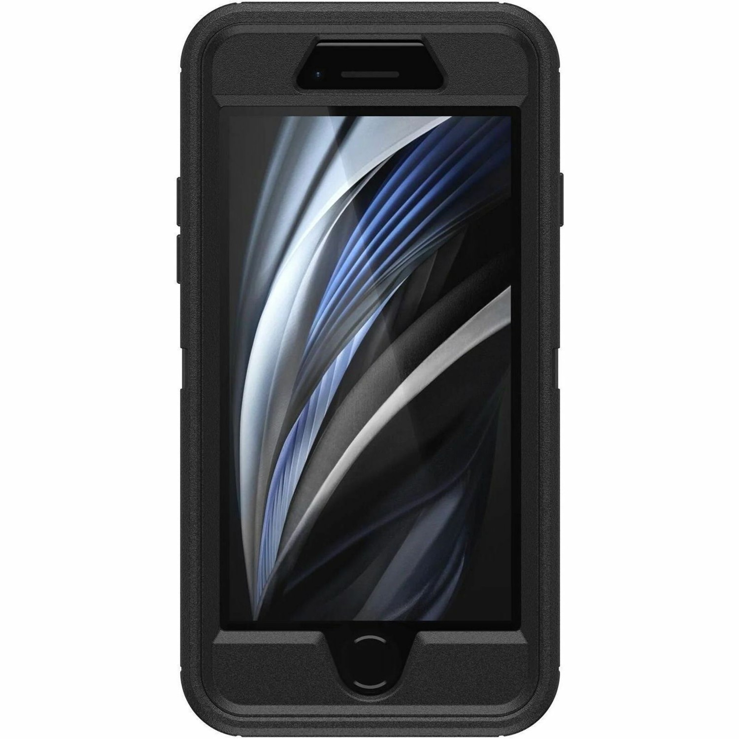OtterBox Defender Carrying Case (Holster) Apple iPhone SE 2, iPhone SE 3, iPhone 7, iPhone 8 Smartphone - Black