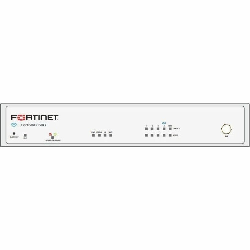FortiWiFi-50G Hardware plus 5 Year FortiCare Premium and FortiGuard Enterprise Protection