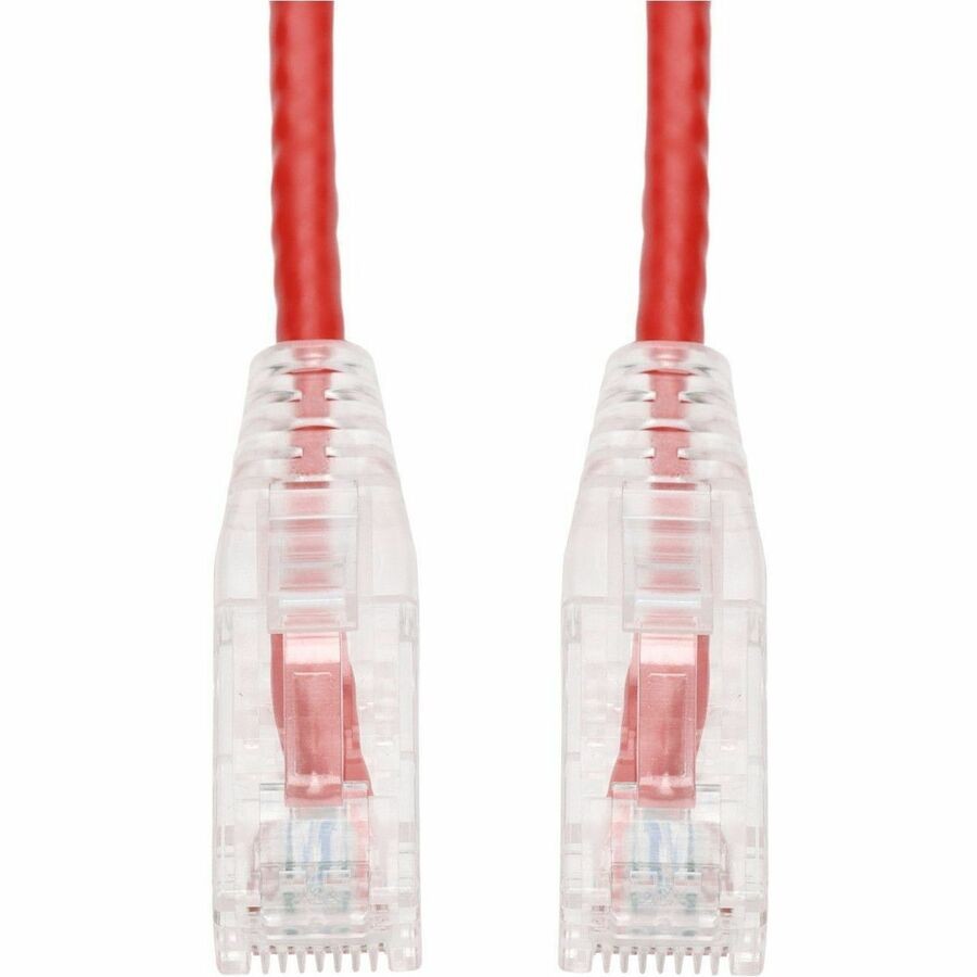AddOn 24ft Blue CAT 6 Slim PVC Ethernet Cable Snagless Clear-Claw RJ-45 M/M