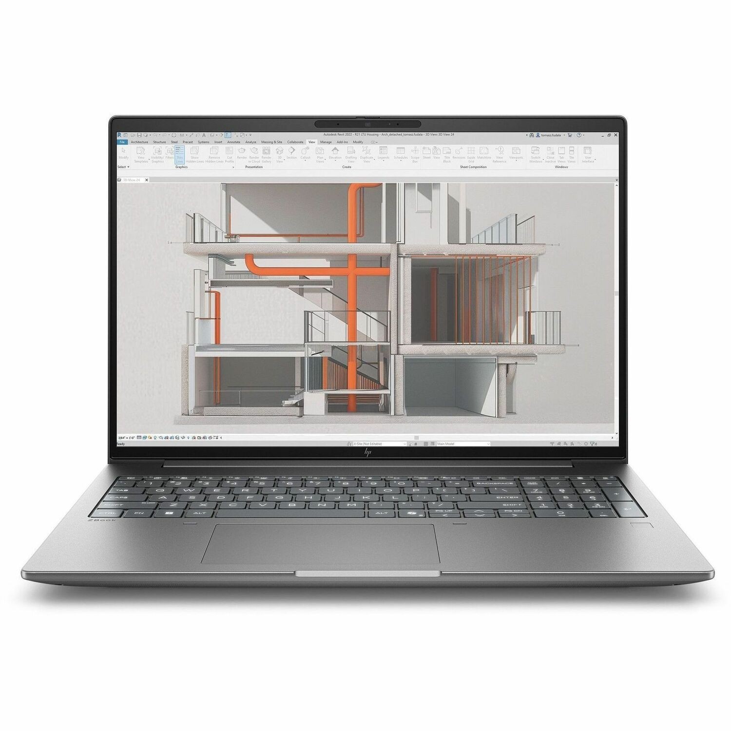 HP ZBook X G2i 16" Copilot+ PC Mobile Workstation - WQUXGA - Intel Core Ultra 7 Series 3 366H - 64 GB - 2 TB SSD - English Keyboard - Meteor Silver