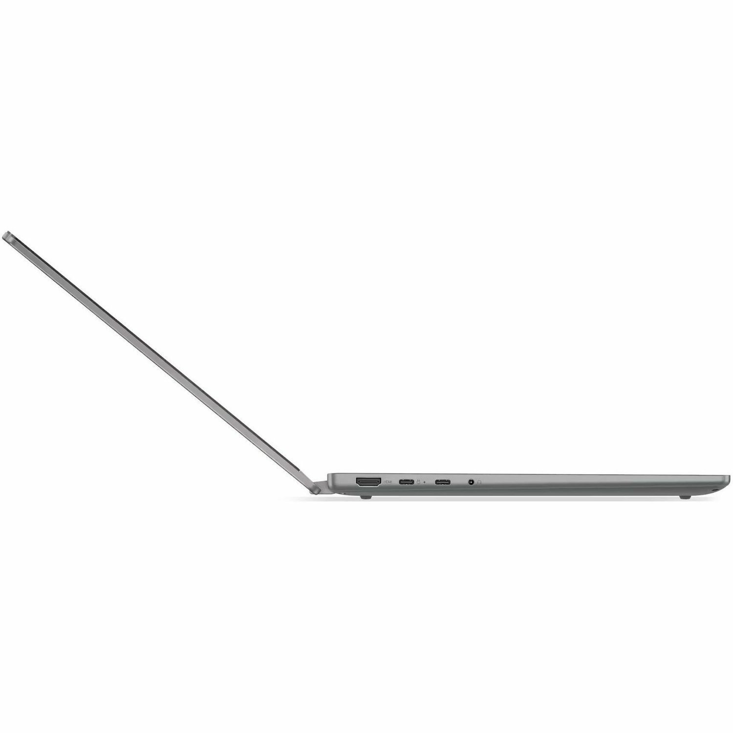 Lenovo IdeaPad 5 14Q8X9 83GH0000US 14" Touchscreen Convertible Copilot+ PC 2 in 1 Notebook - WUXGA - Qualcomm Snapdragon X Plus X1P-42-100 - 16 GB - 1 TB SSD - English Keyboard - Luna Gray