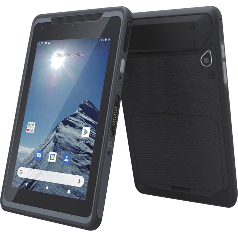 Advantech AIM-75S Rugged Tablet - 8" WUXGA - Qualcomm Snapdragon 660 - 4 GB - 64 GB Storage - Android 10 - Dark Gray