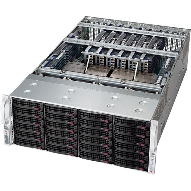 Supermicro SuperServer 8048B-TR4F Server Barebone System - 4U Tower - Socket R1 LGA-2011 - 4 x Processor Support