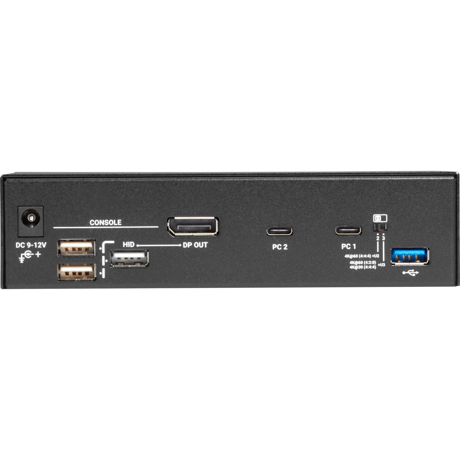 Black Box KVMC4K-2P KVM Switchbox - TAA Compliant