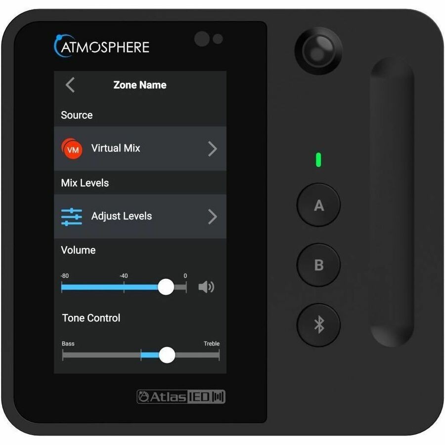 Atmosphere™ Wall Controller with Bluetooth Audio
