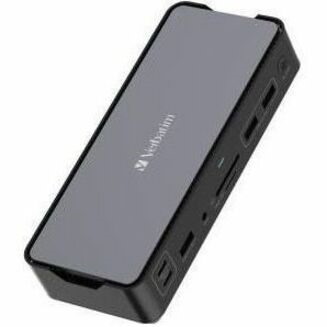 Verbatim USB Type C Dockingstation voor Luidspreker, Headset - Oplaadmogelijkheid - Geheugenkaartlezer - SD, microSD
