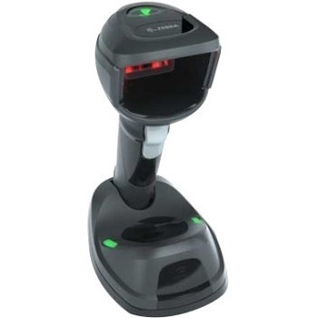 Zebra DS9908R Handheld Barcode Scanner Kit - Cable Connectivity - Midnight Black