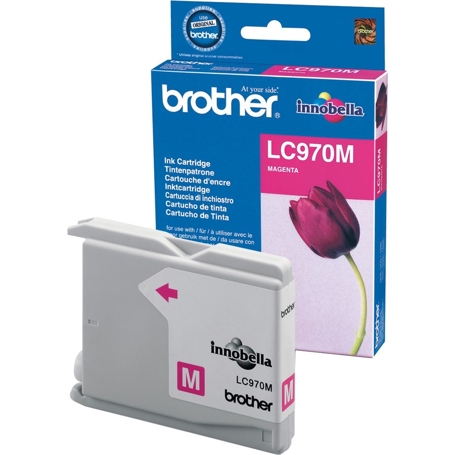 Brother LC-970M Original Inkjet Ink Cartridge - Magenta - 1 Pack