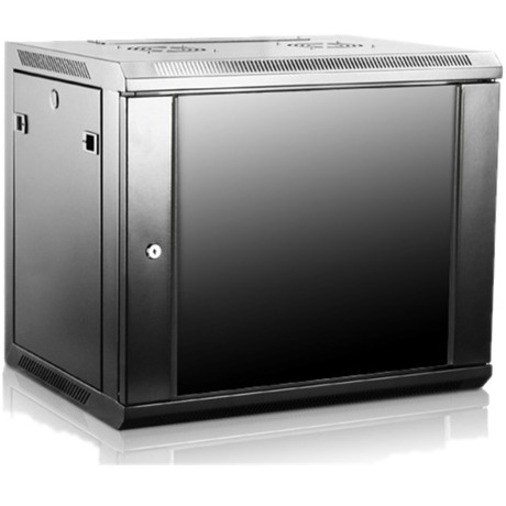 Claytek 9U 450mm Depth Wallmount Server Cabinet with 1U Keyboard Drawer