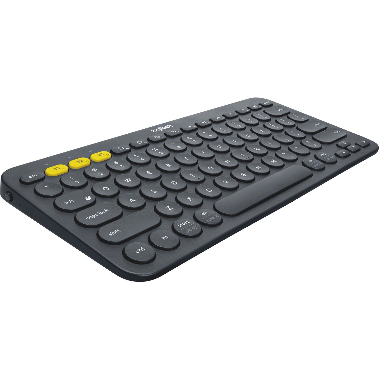 Logitech K380 Keyboard - Wireless Connectivity - Dutch - QWERTY Layout - Black