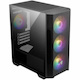 Msi Mag Forge M100R Micro Atx Case, 1X Usb 3.2, 2X Usb 2.0, 1X Audio, 1X Mic, 4X Pci-E, 2X 2.5', 2X 3.5', Micro Atx / Mini Itx