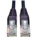 Tripp Lite by Eaton Cat5e 350 MHz Snagless Molded (UTP) Ethernet Cable (RJ45 M/M) PoE - Purple 25 ft. (7.62 m)