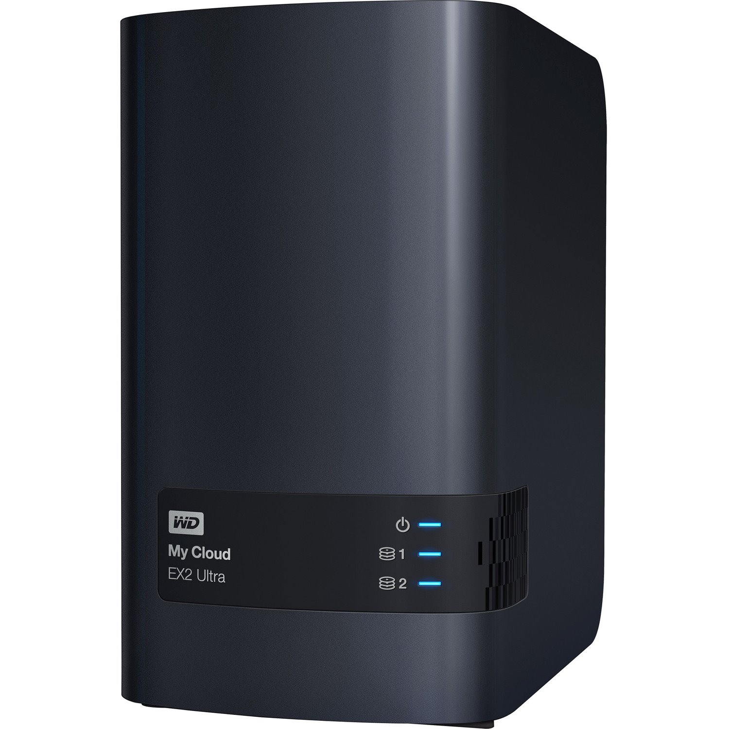 WD My Cloud EX2 Ultra WDBVBZ0080JCH 2 x Total Bays NAS Storage System - 8 TB HDD - Marvell Armada 385 385 Dual-core (2 Core) 1.30 GHz - 1 GB RAM - DDR3 SDRAM Desktop