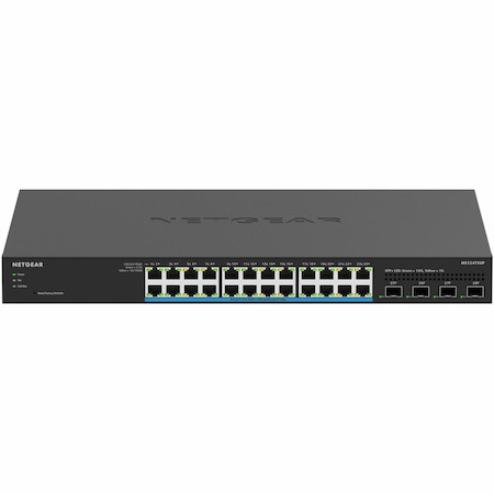 Netgear 24-Port Multi-Gigabit (2.5G) Ethernet Ultra60 PoE++ Smart Switch with 4 SFP+ Ports