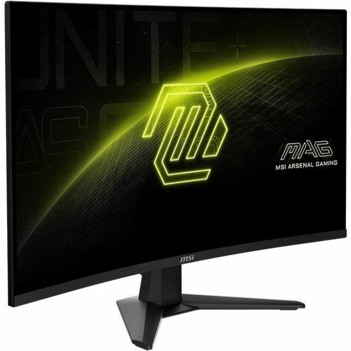 MSI MAG 32C6X 32" Class Full HD Curved Screen Gaming LED Monitor - 16:9 - Black