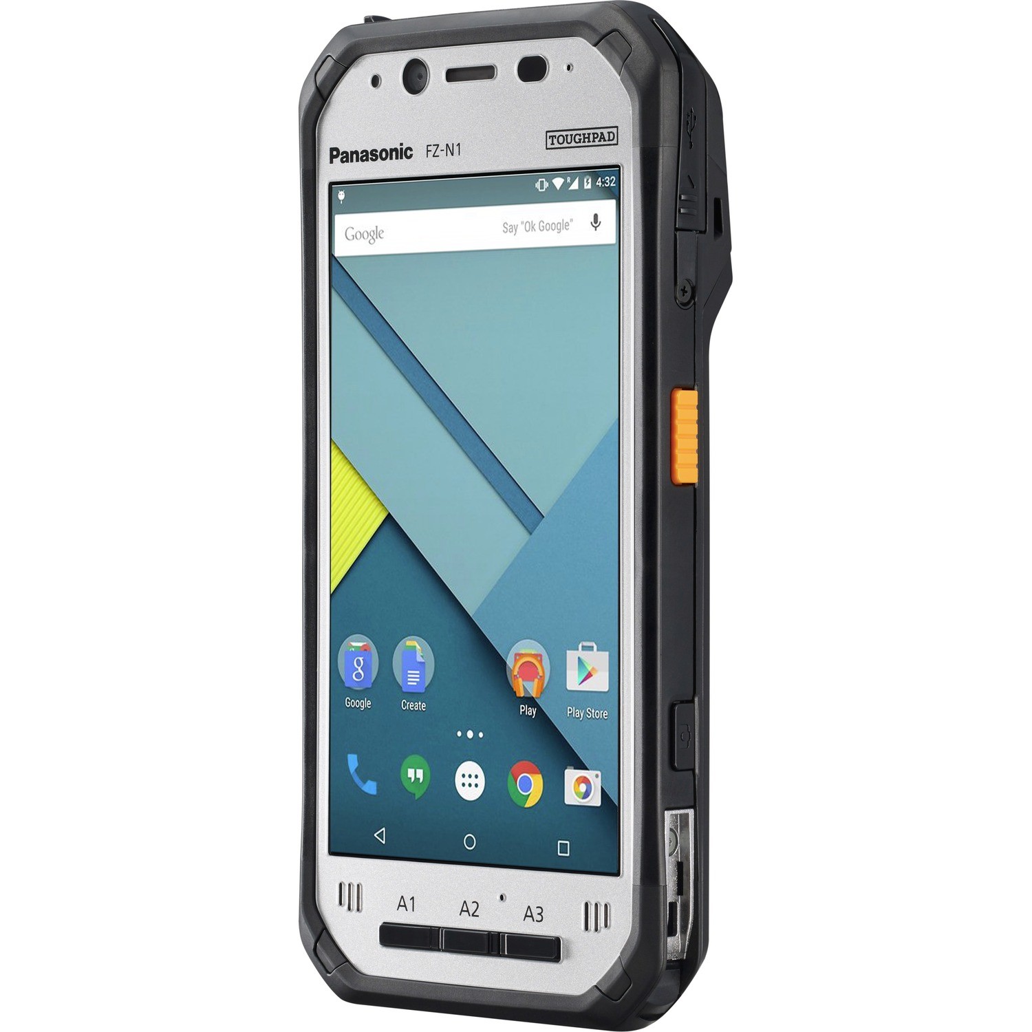 Panasonic Toughbook N1 - (2360 X 1640) - Rear Camera + Front Camera - Barcode Reader - microSD Slot - 4G