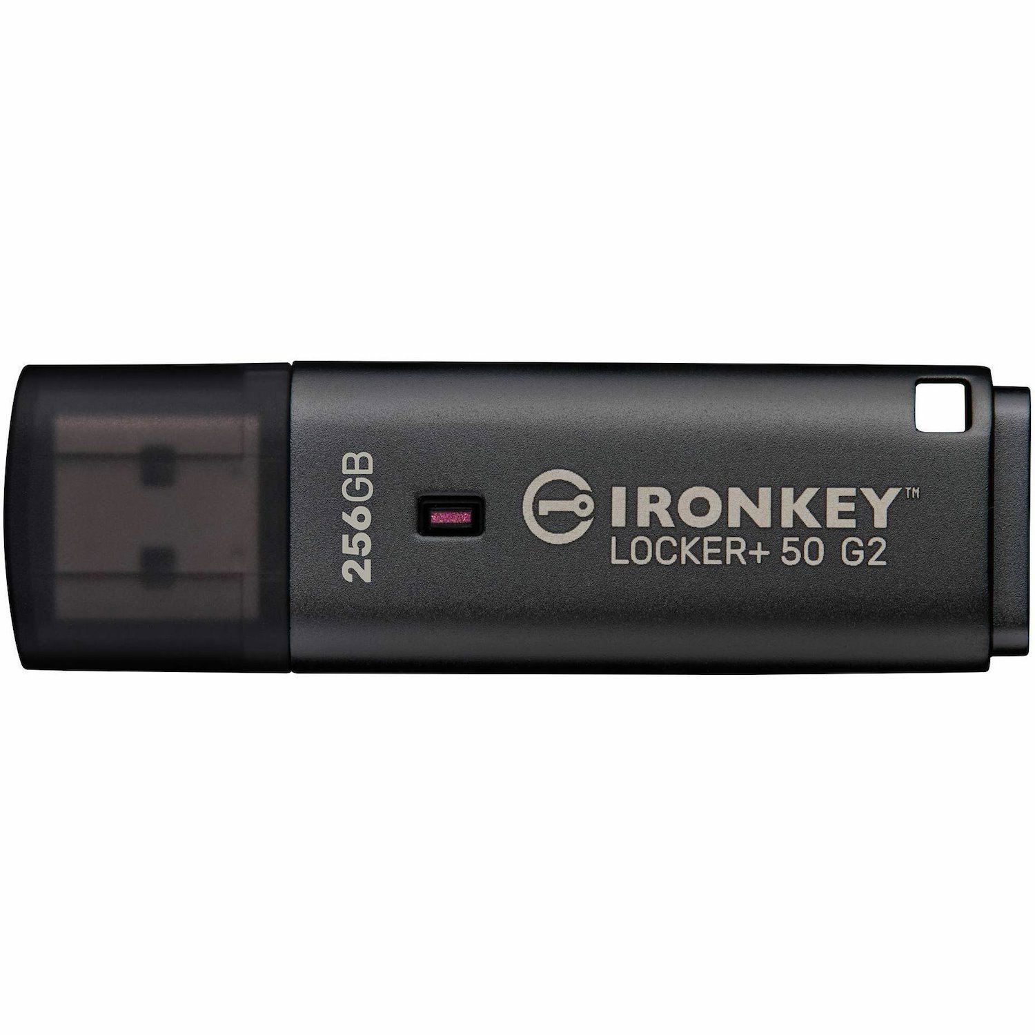 IronKey Locker+ 50 G2 256 GB USB 3.0, USB 3.1 Flash Drive - 256-bit AES-XTS, 256-bit AES - TAA Compliant