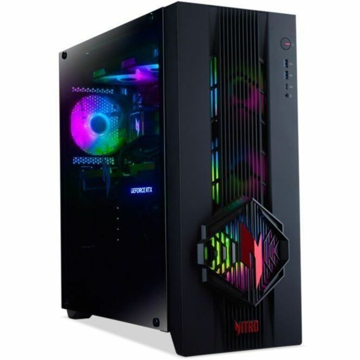 Acer Nitro 70 N70X3D-100_B850 Gaming Desktop Computer - AMD Ryzen 7 Ryzen 9000 Series 9800X3D - 32 GB - 1 TB PCI Express 4.0 SSD