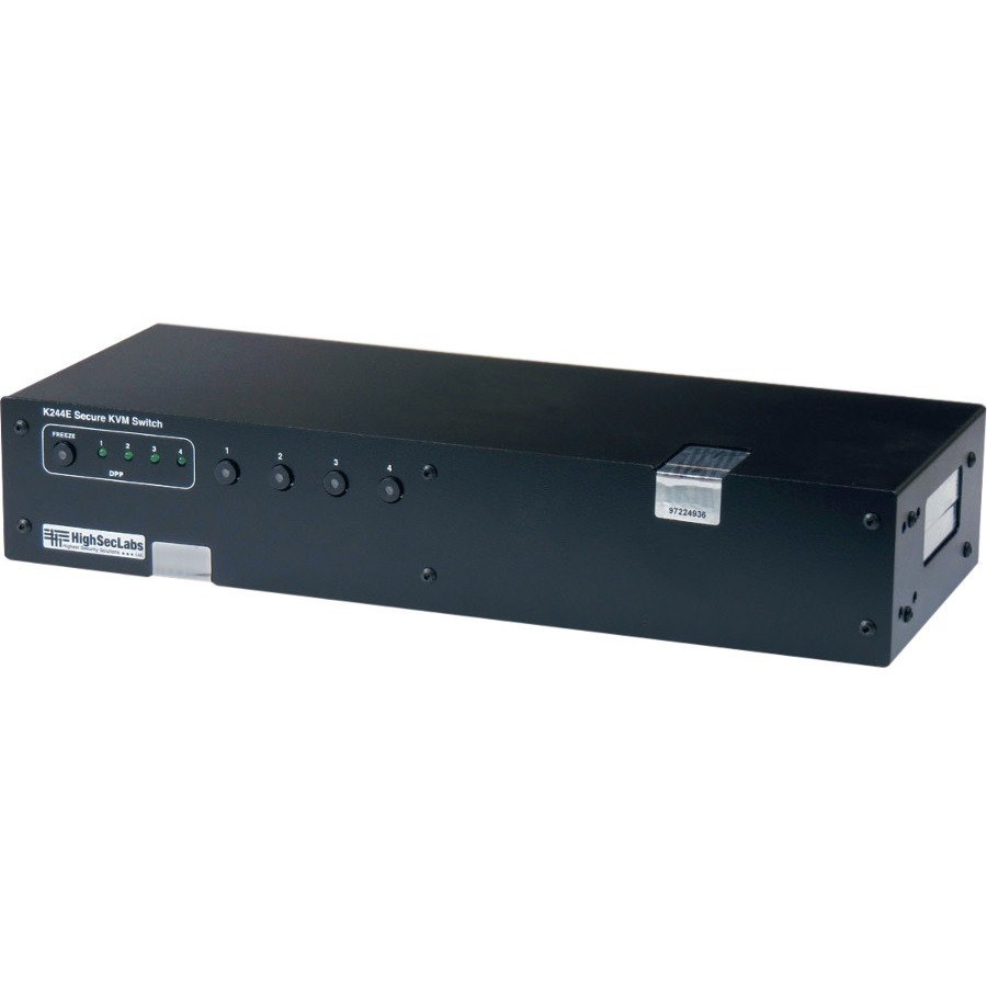 Kramer K244E HighSecLabs Secure 4-Port, Dual Display DVI-I KVM Switch