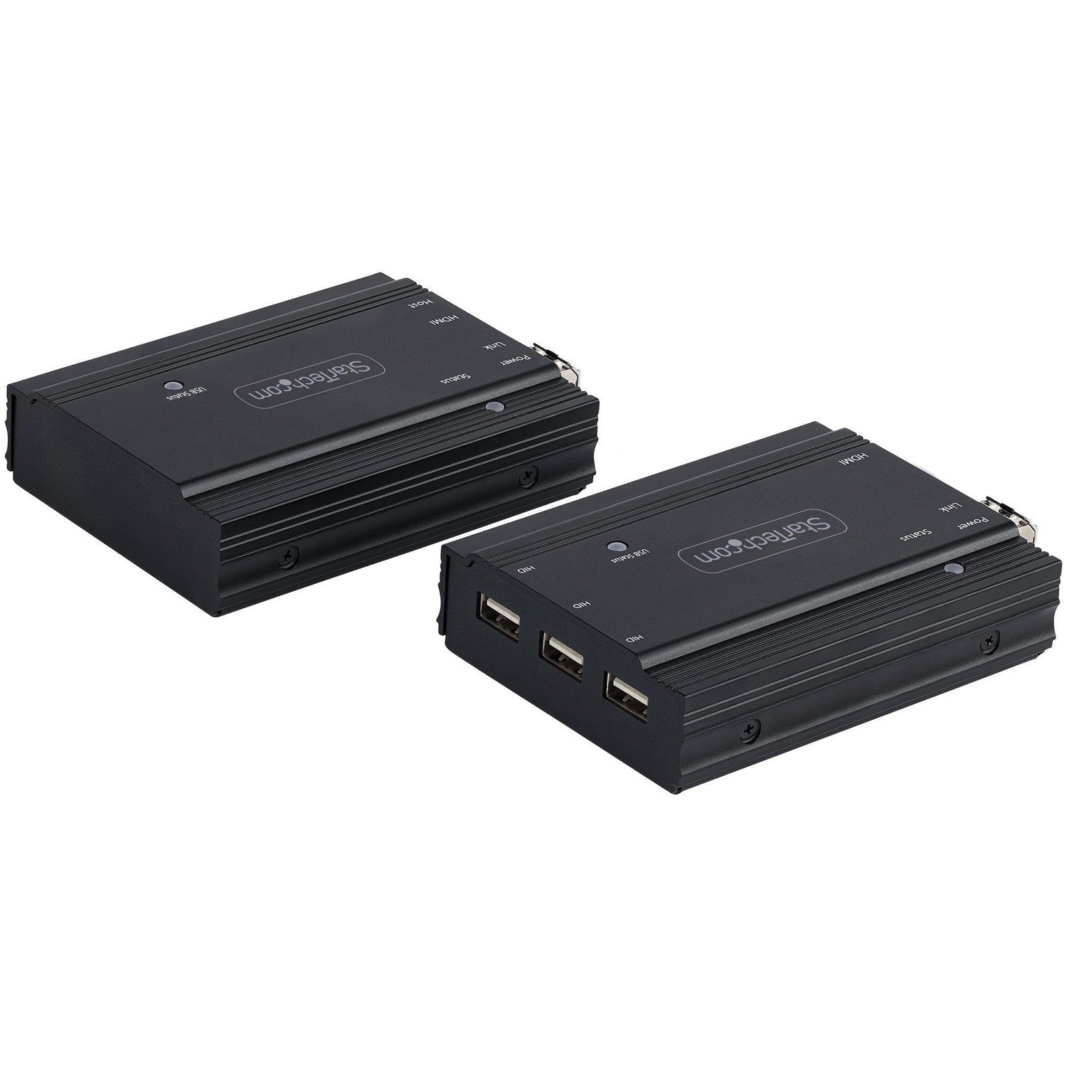 StarTech.com 4K HDMI KVM Extender over Fiber, HDMI Video & USB over Fiber, up to 984ft/300m (MultiMode), 10G MMF SFP+ Modules