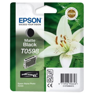 Epson UltraChrome T0598 Original Inkjet Ink Cartridge - Matte Black Pack