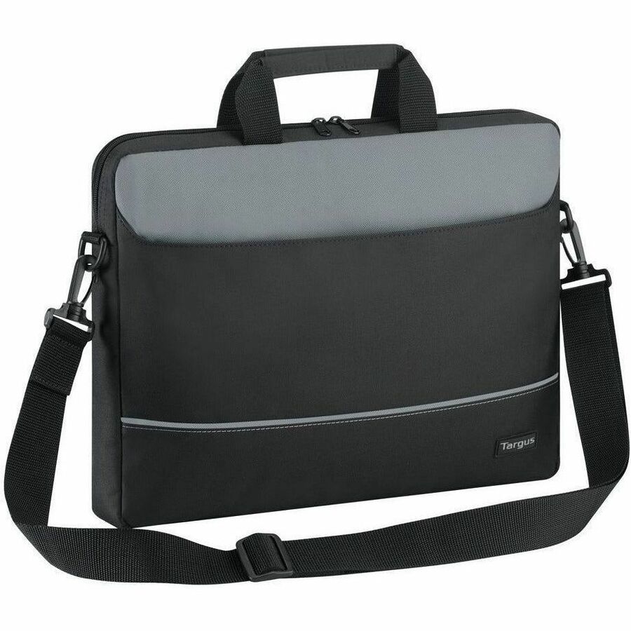 Targus Intellect TBT238EU Carrying Case (Messenger) for 39.6 cm (15.6") Notebook - Black, Grey