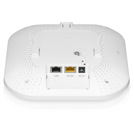 Zyxel WiFi 6E AXE5400 2.5G Multi-Gigabit Business AP | Bandflex 2.4Ghz and 5Ghz or 6Ghz Operation | 1 GbE Passthru| Mesh, Seamless Roaming, Captive Portal | Hybrid Cloud | POE+ Support | NWA220AX-6E