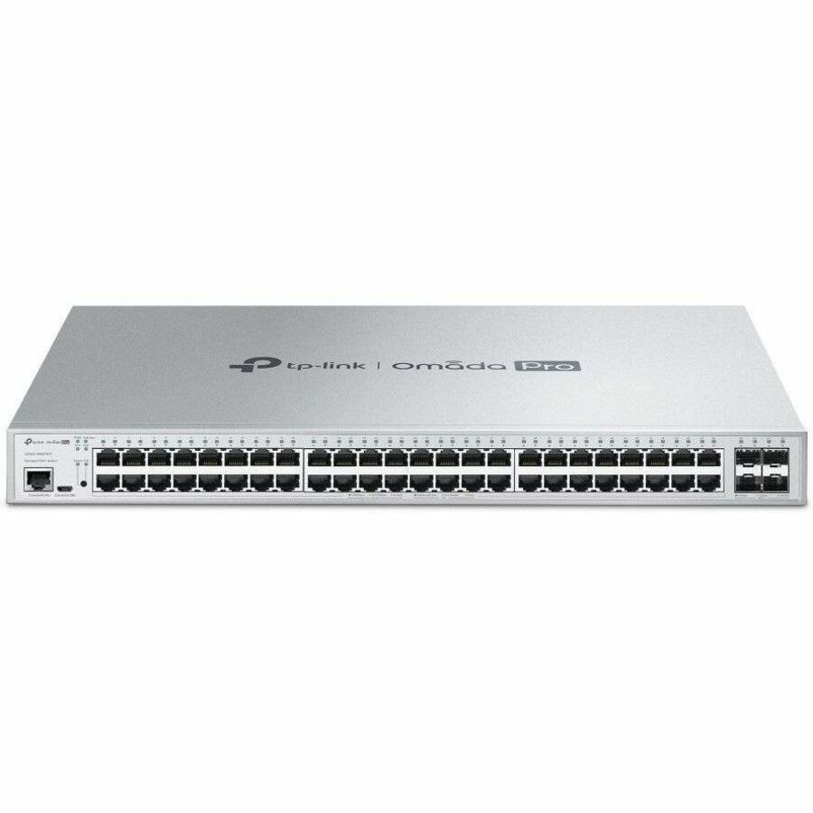 Tp-Link Omada Pro 48-Port Managed 10G L2+ Switch, Poe+(48), SFP+(4), 1U, 5YR