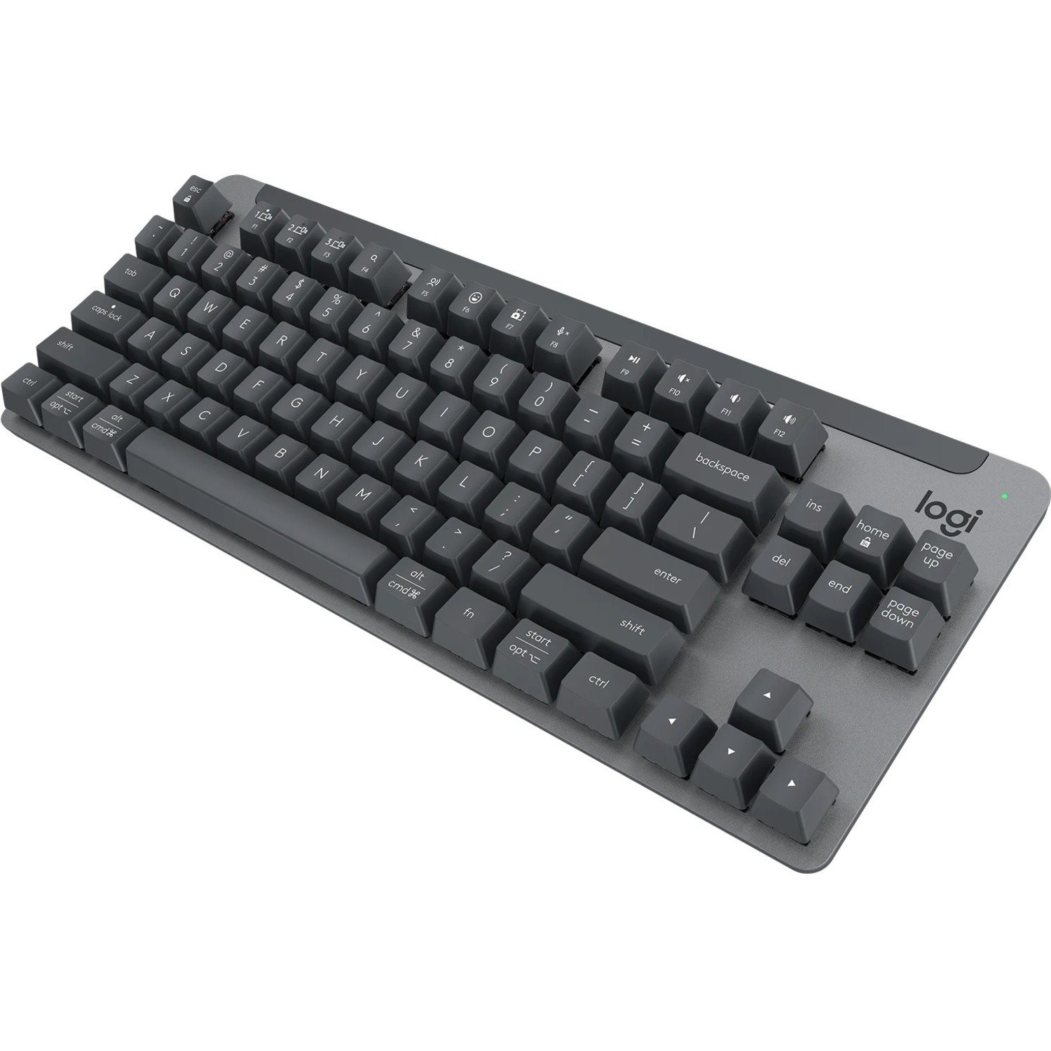 Logitech Signature YR0078 Keyboard - Wireless Connectivity - Graphite