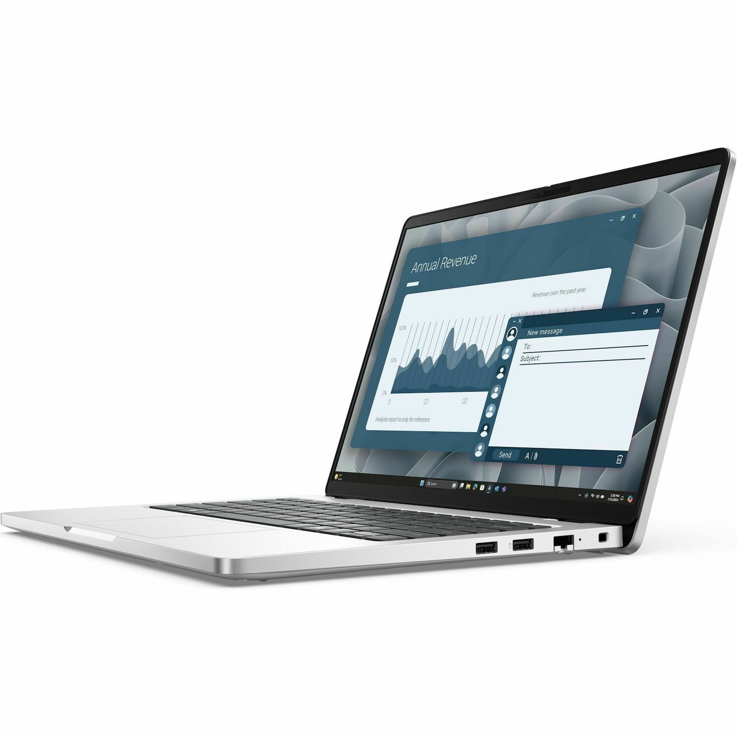 Dell Pro 14 PC14255 14" Copilot+ PC Notebook - Full HD Plus - AMD Ryzen AI 7 PRO 350 - 16 GB - 1 TB SSD - English (US) Keyboard - Platinum Silver