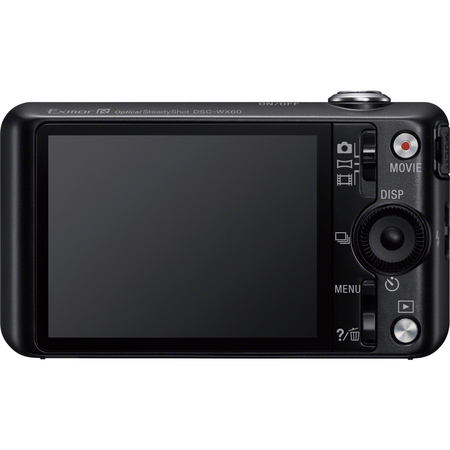 Sony Cyber-shot DSC-WX60 16.2 Megapixel Compact Camera - Black