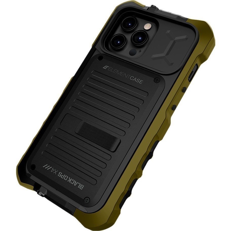Element Case Black OPS X4 Rugged Case for Apple iPhone 13 Pro Max Smartphone - OD Green