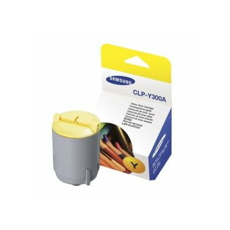 Samsung CLP-Y300A Original Laser Toner Cartridge - Yellow Pack