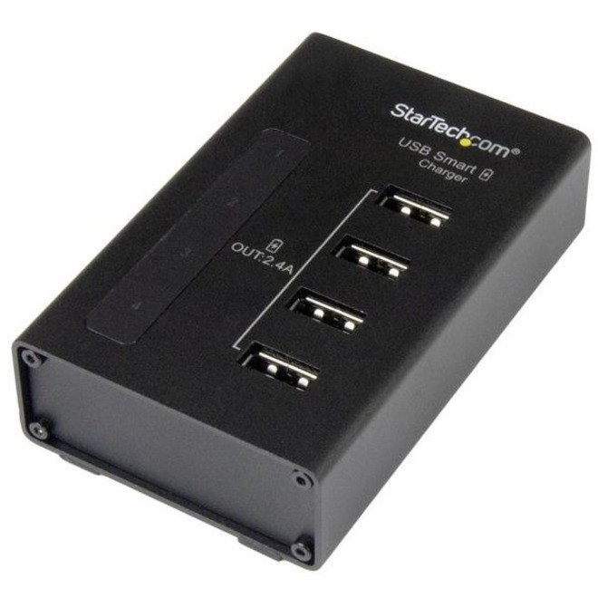 StarTech.com 4-Port Charging Station for USB Devices - 48W/9.6A